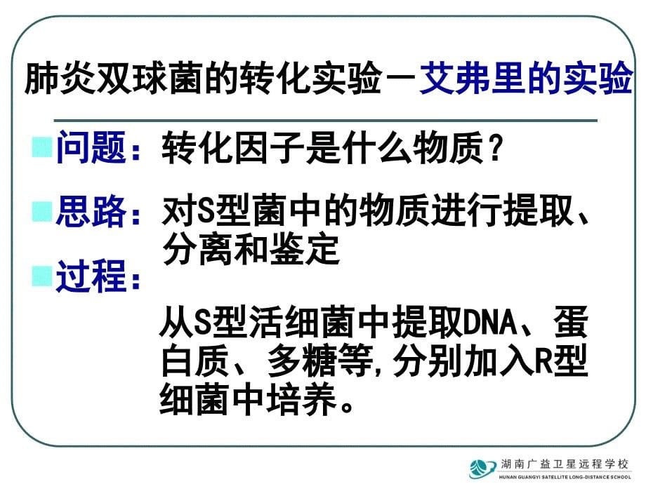 人教版教学课件高一生物(dna是主要的遗传物质)_第5页