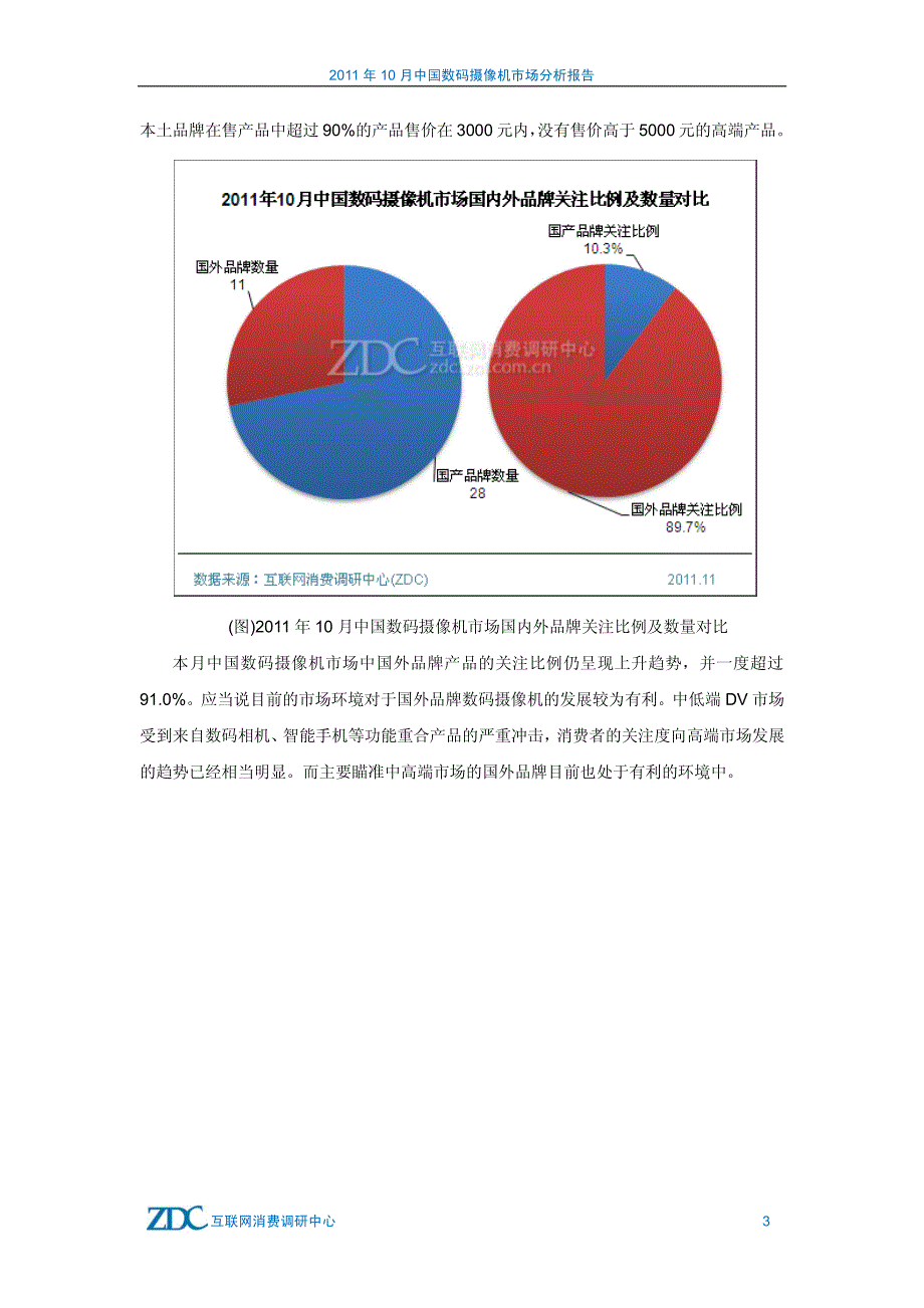 2011年10月中国数码摄像机市场分析报告_第4页