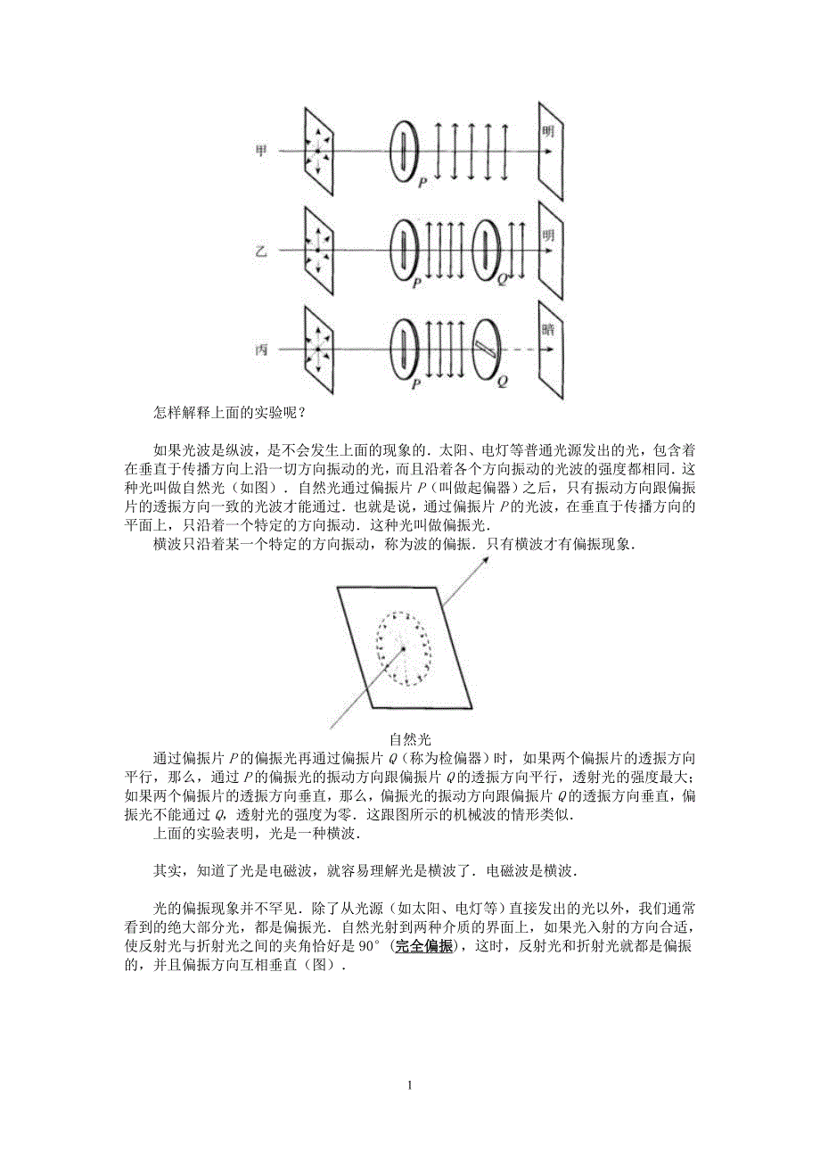 光的偏振打印版_第2页