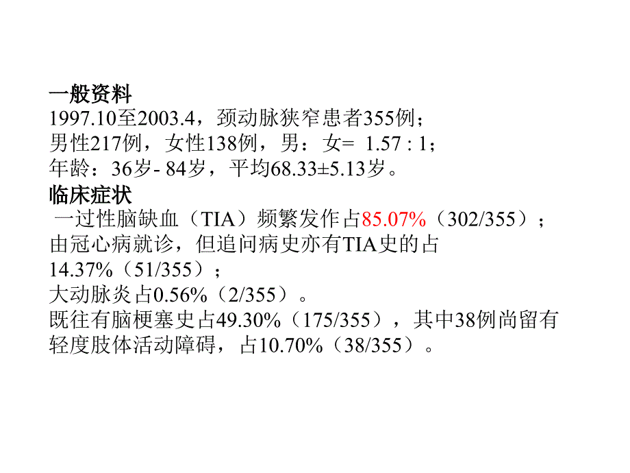 颈动脉狭窄血管内支架治疗体会_第3页