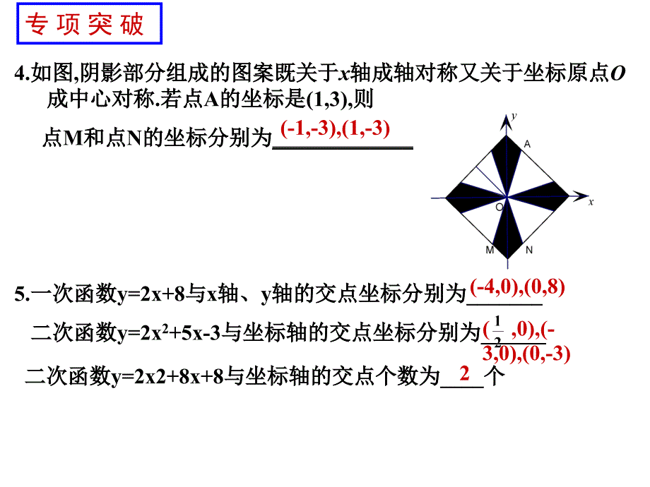 平面直角坐标系和函数_第4页