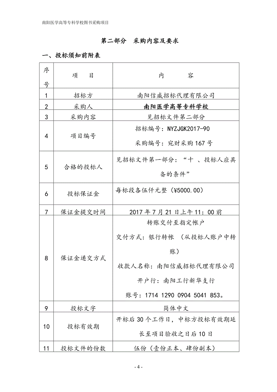 南阳医学高等专科学校图书采购项目_第4页