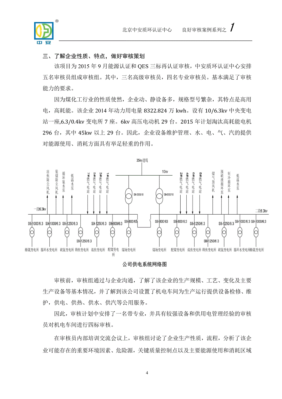 北京中安质环认证中心良好审核案例系列之_第4页