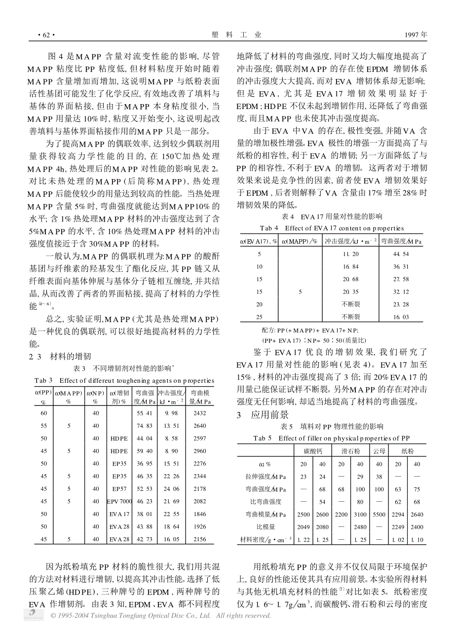 废报纸粉填充聚丙烯材料的研究_第3页