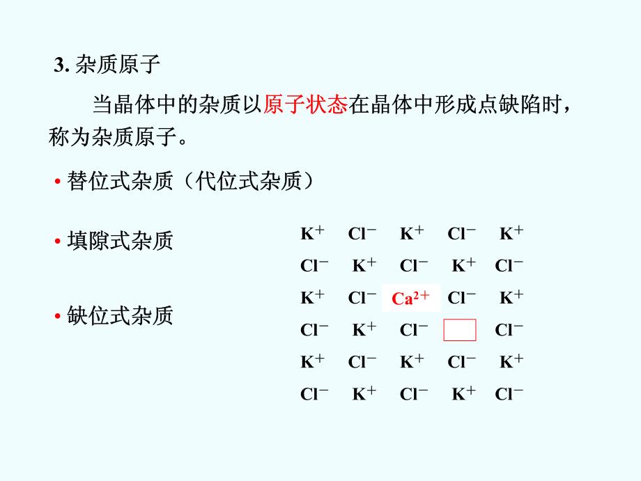 固体物理4 晶体中的缺陷及扩散_第3页