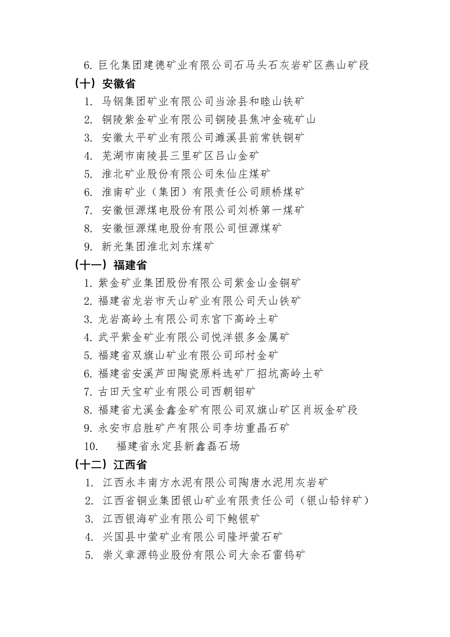 批绿色矿山试点单位公示_第4页