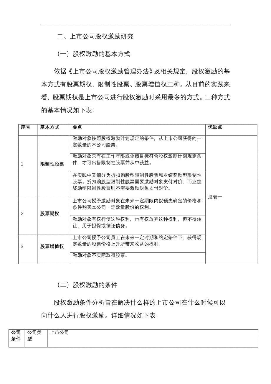 股权激励相关问题法律分析_第5页