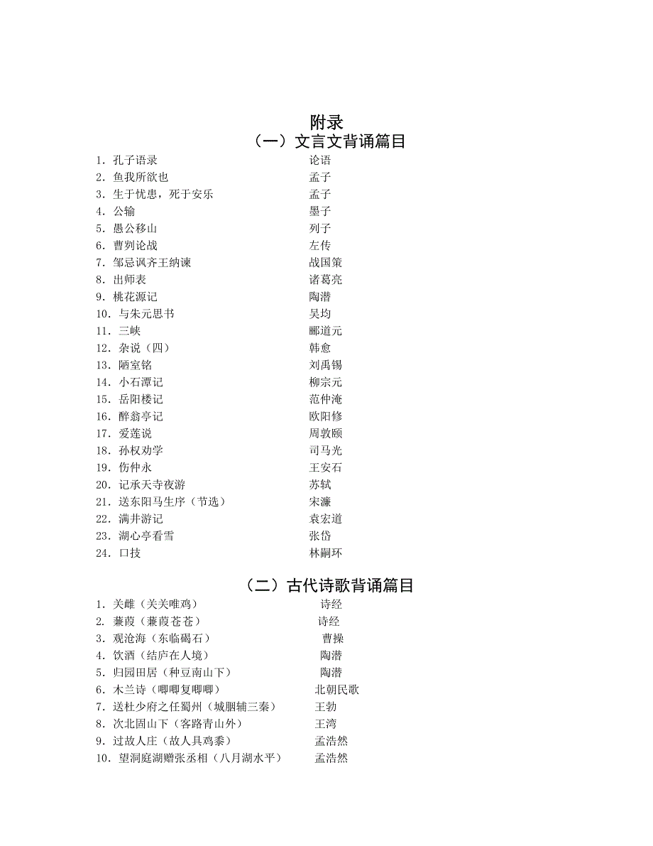 广东省初中毕业生语文学科学业考试大纲_第1页