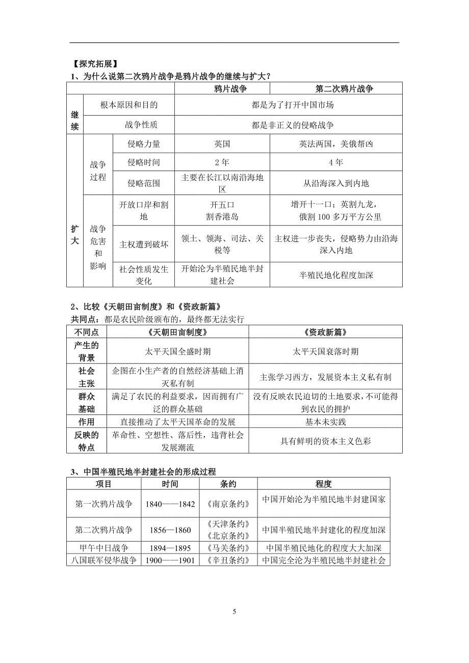 第四单元 近代中国反侵略、求民主的潮流定稿_第5页