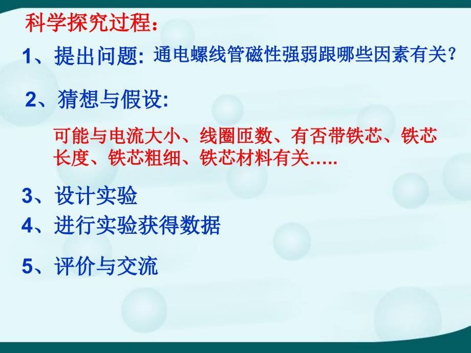 影响电螺线管的磁性强弱的因素_第4页