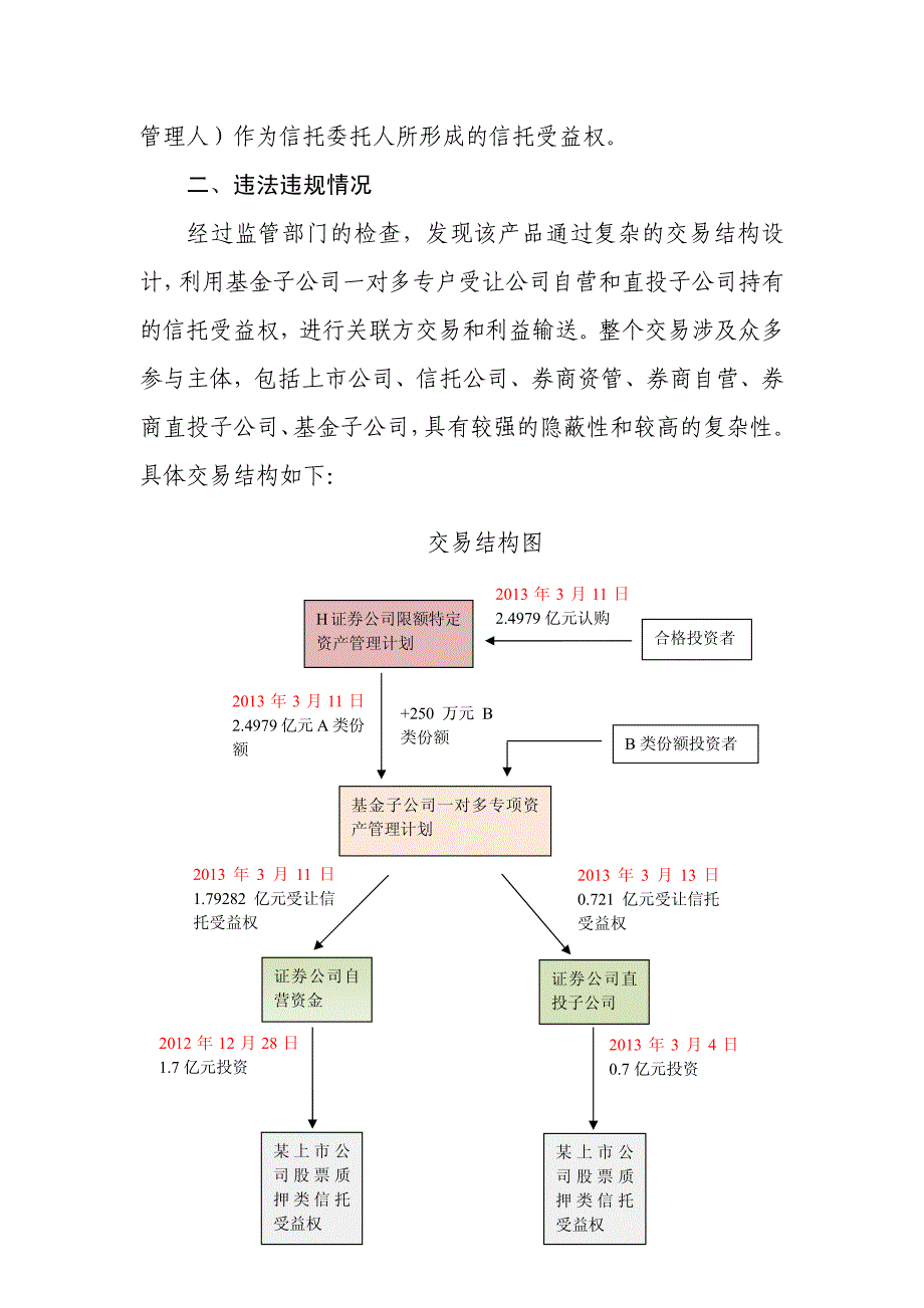 案例通报第1号-某证券公司利用资产管理业务向自营业务_第2页