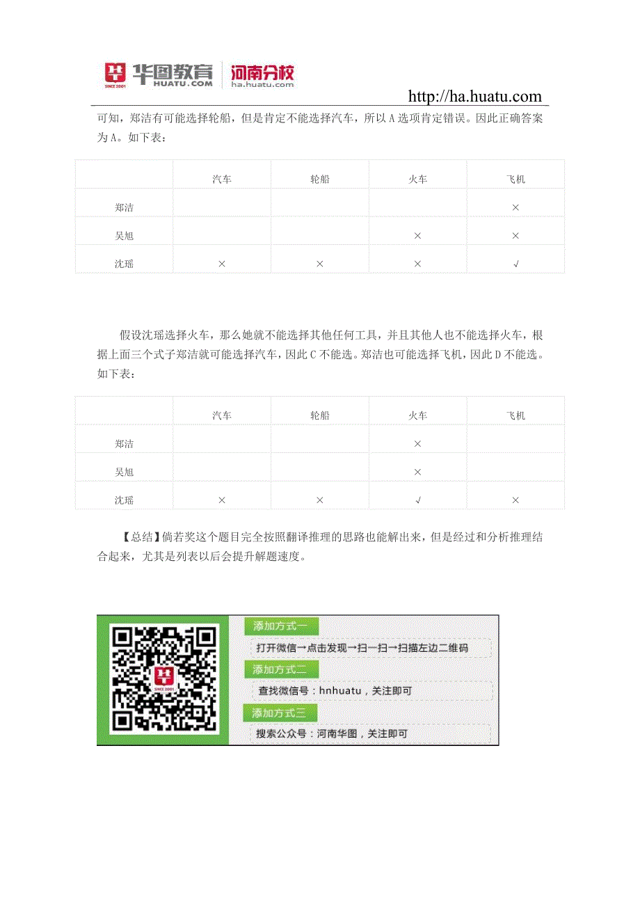 2014河南选调生考试列表法在翻译推理中的运用_第2页