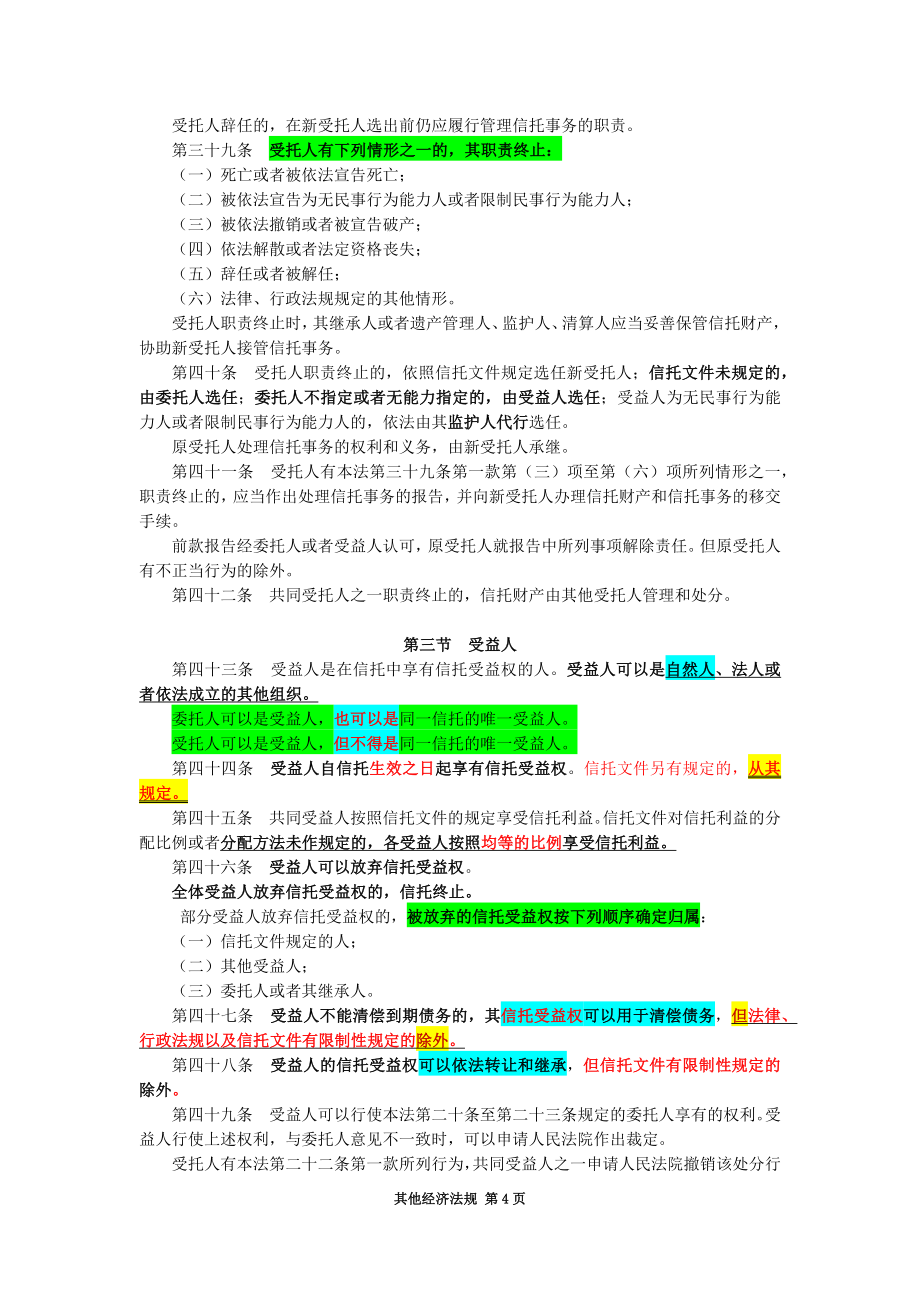 未在经济法、金融基础和投行业务实务中的法规标准_第4页