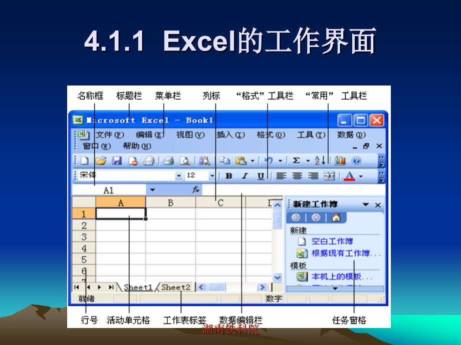 第4章 excel 2003电子表格_第3页