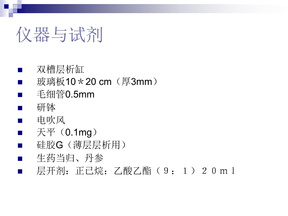 实验四   硅胶薄层层析_第3页