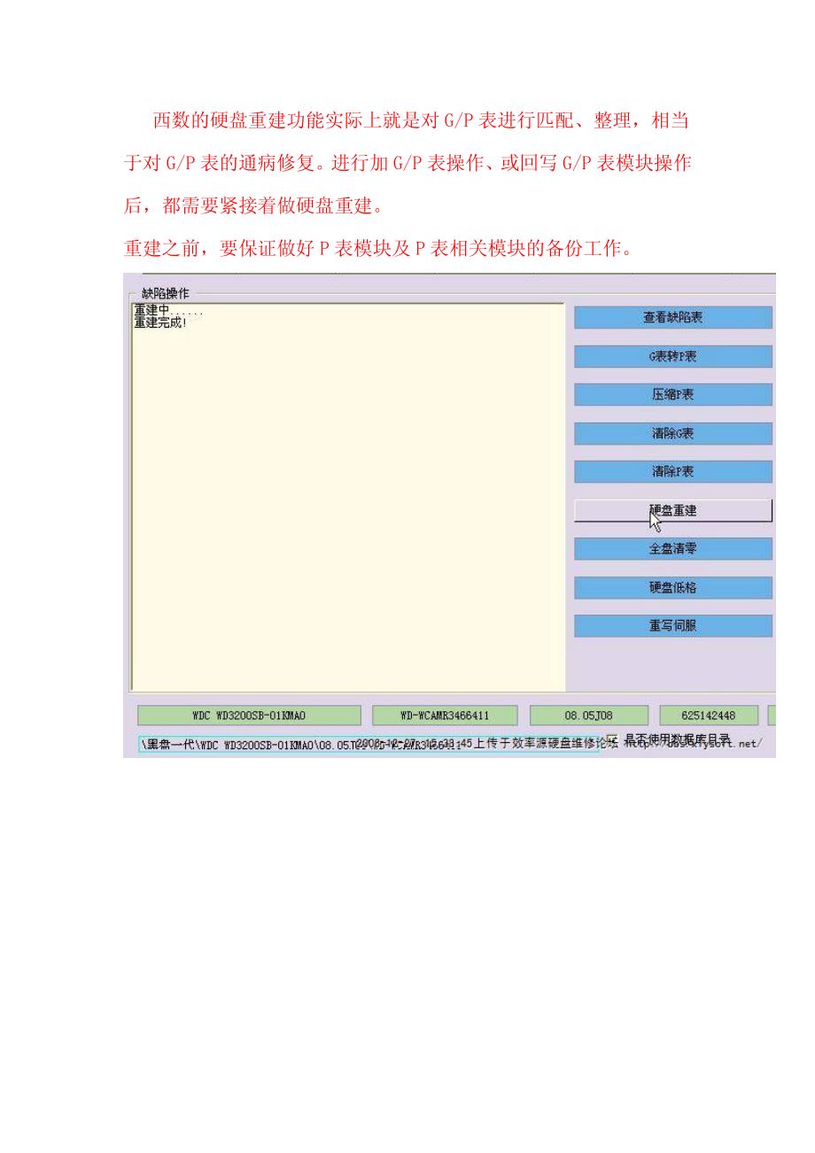 西数硬盘回写g表模块后全盘!号数据恢复处理教程_第3页