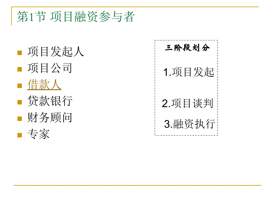 项目融资 组织结构_第3页