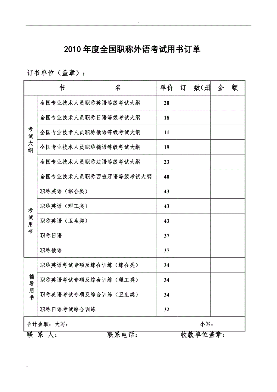 2010年职称外语等级考试代码表_第2页