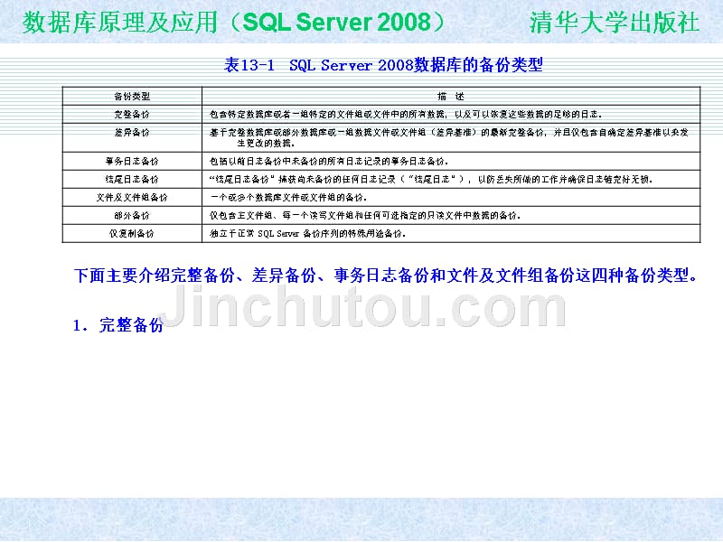 《数据库原理及应用-(SQLServer2008版)》 唐国良蔡中民-第13章_第4页