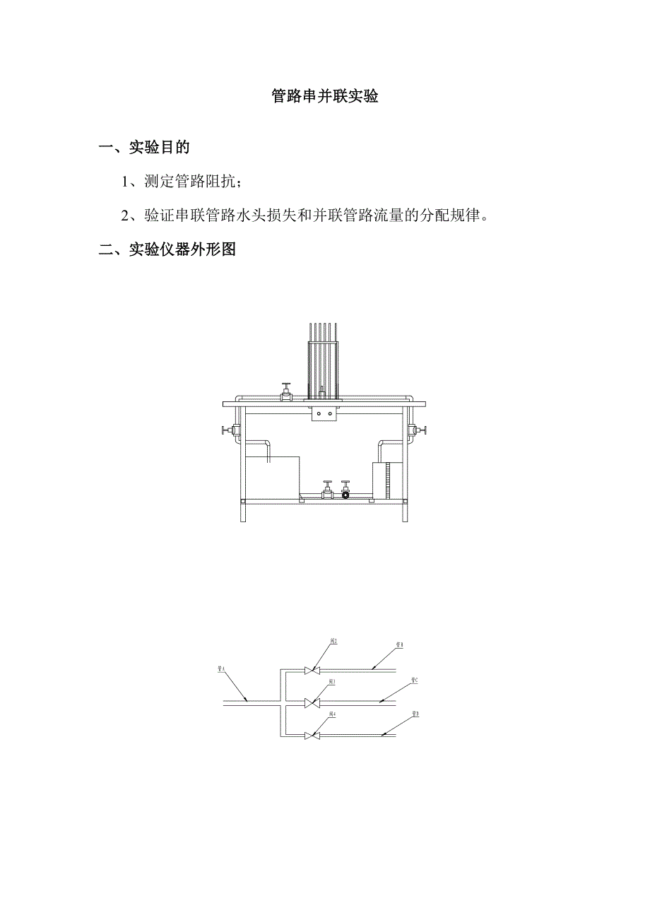 管路串并联实验仪_第1页