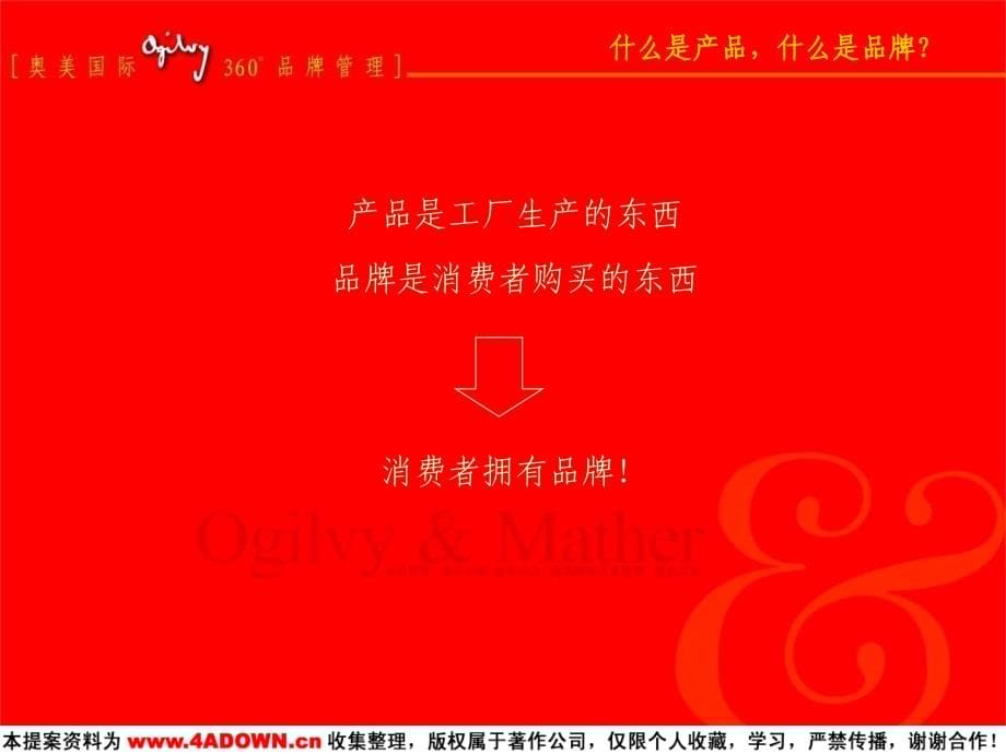 奥美：306页奥美360度品牌管理基础ppt绝对经典_第5页