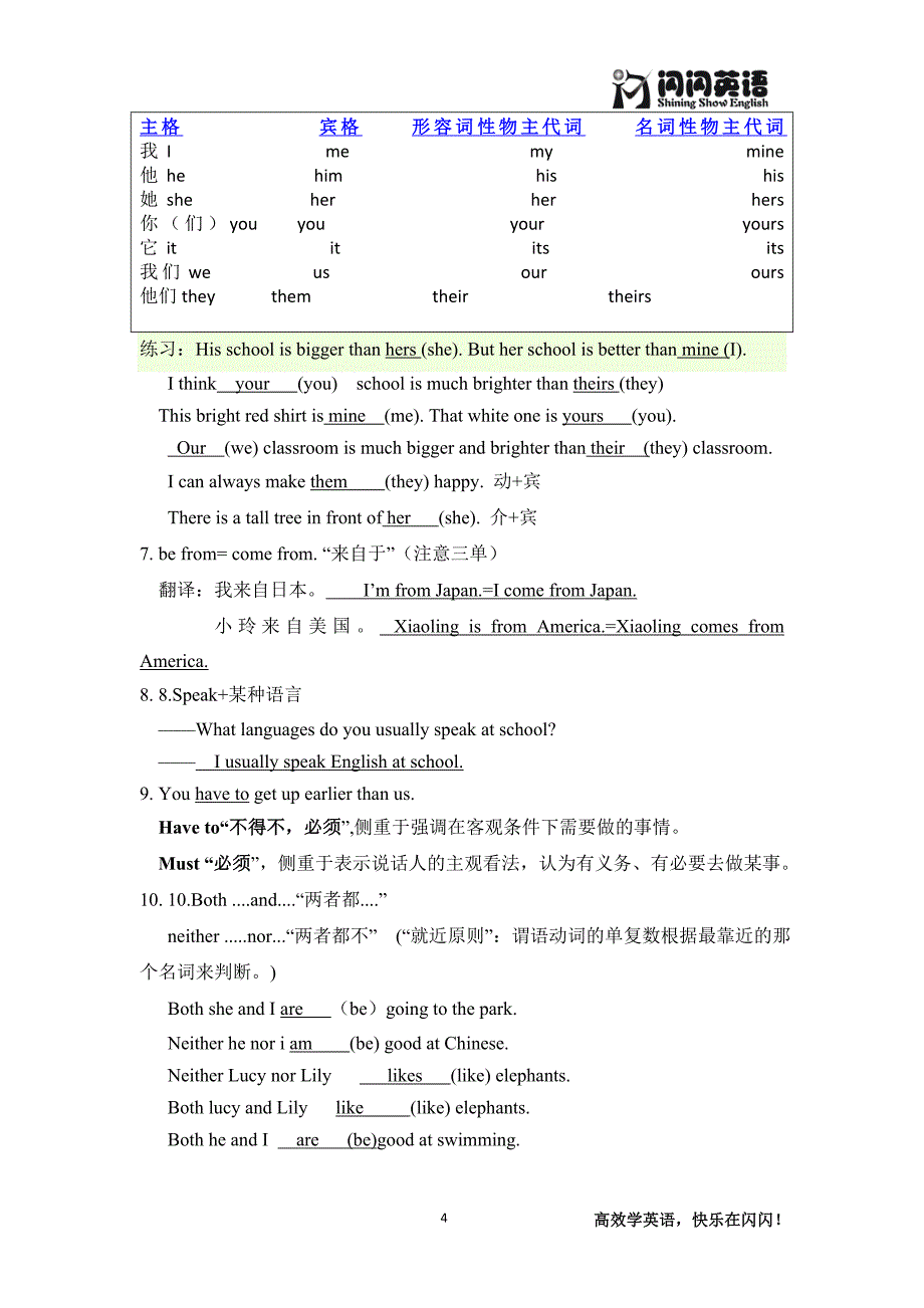 五年级下期期末复习宝典_第4页