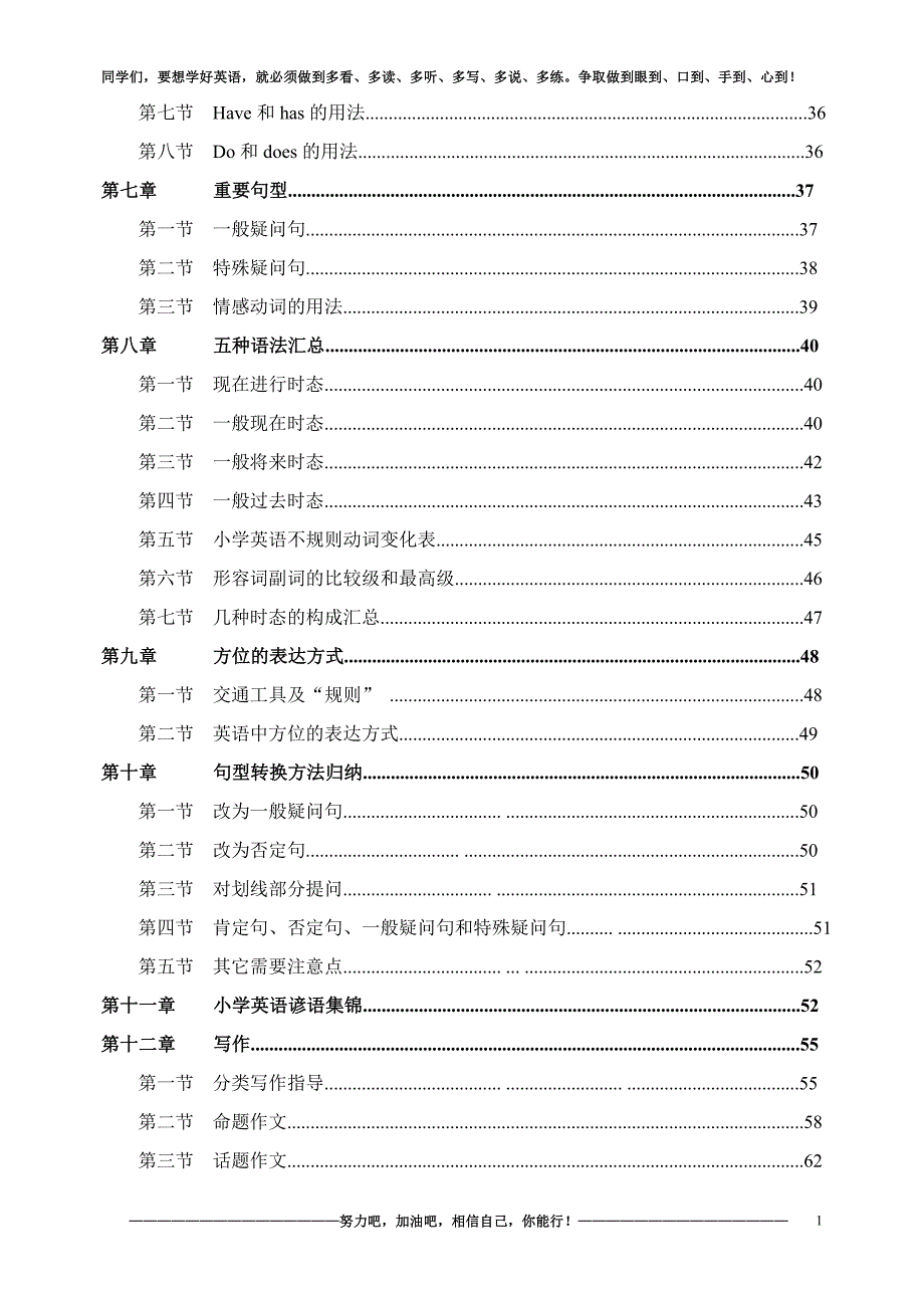 小学英语知识点汇总(极力推荐)_第2页