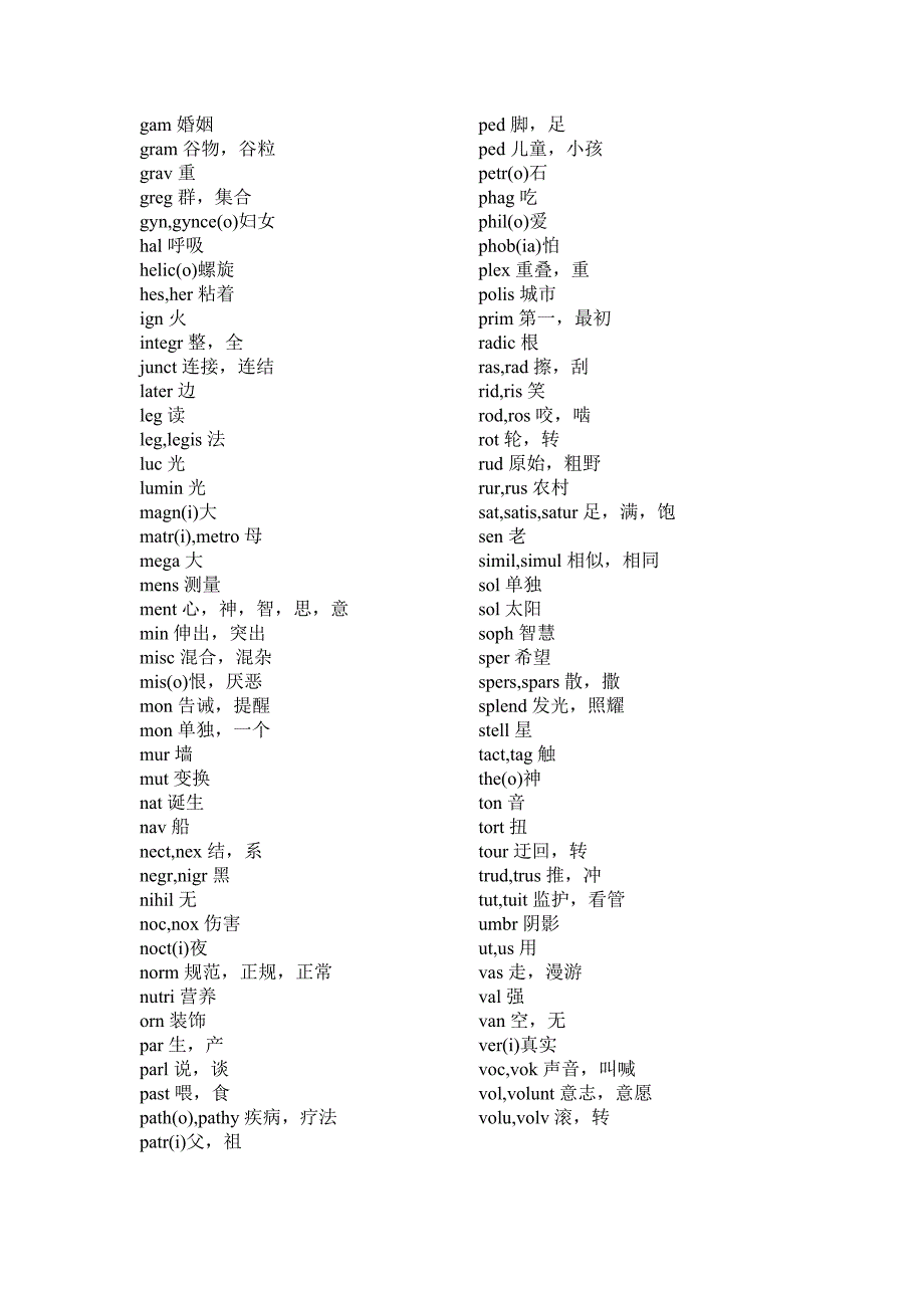 英语字根(背单词)_第3页