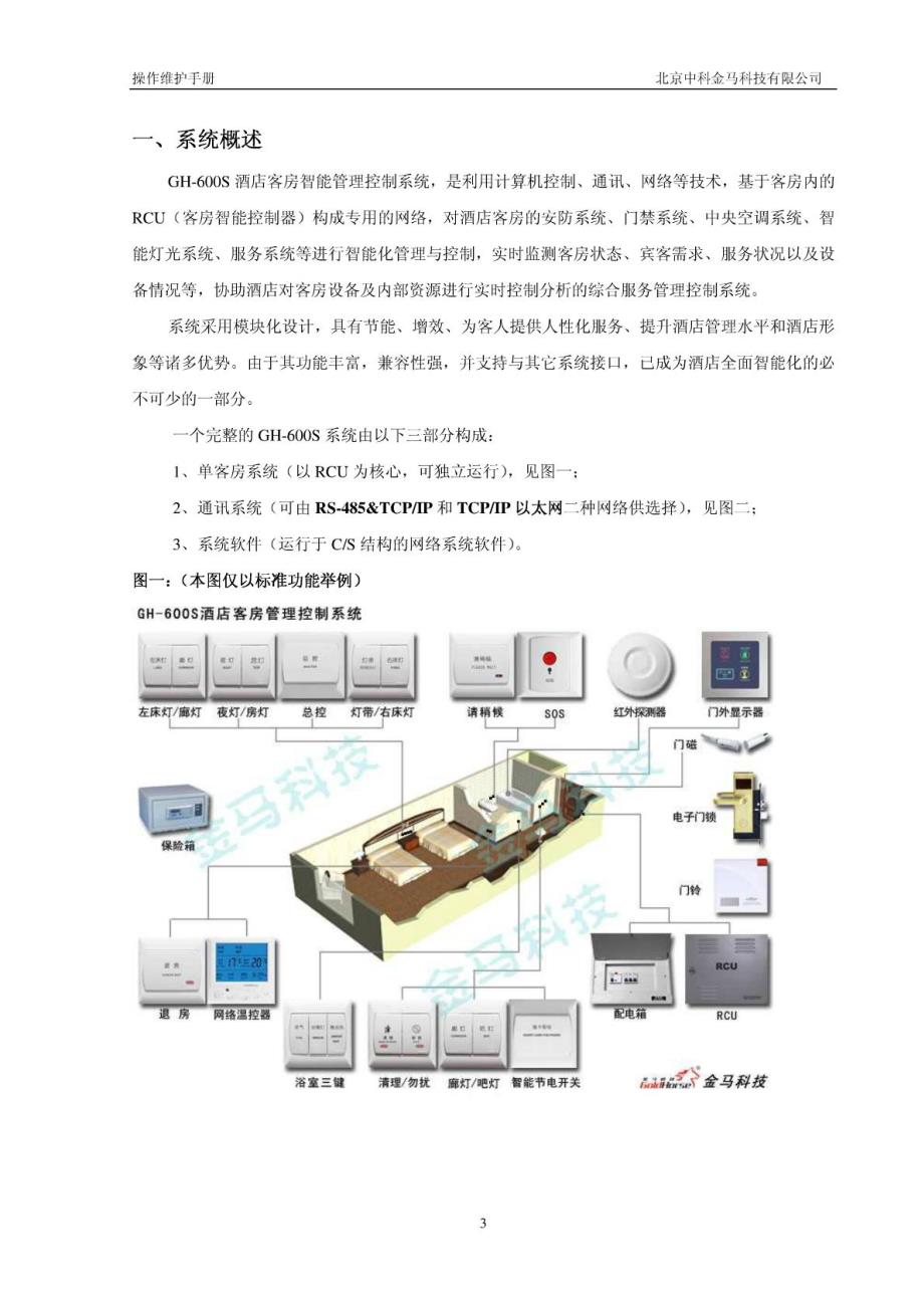 客房控制系统维护手册_第3页