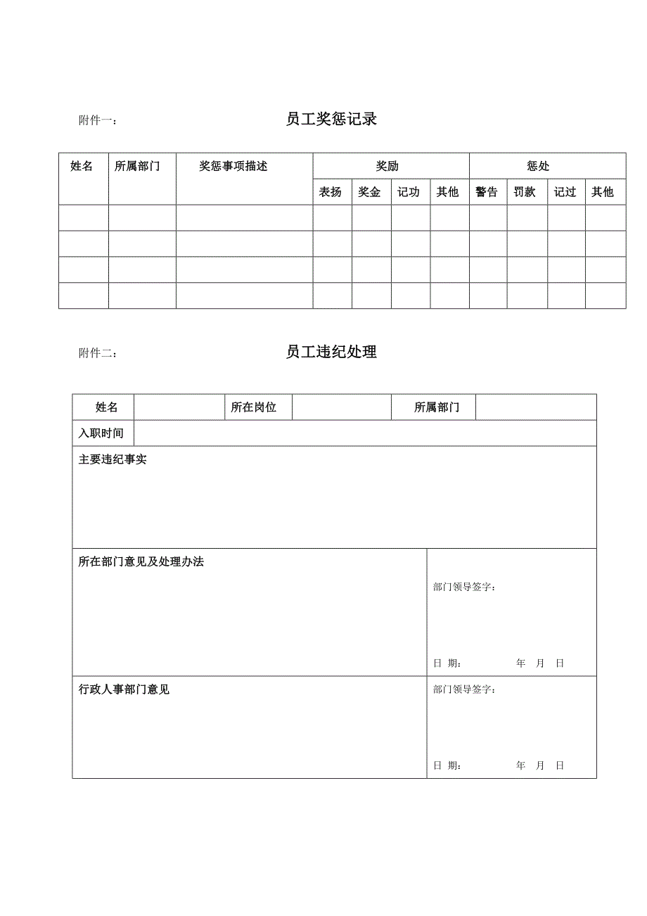 制度考核及奖惩管理办法_第4页