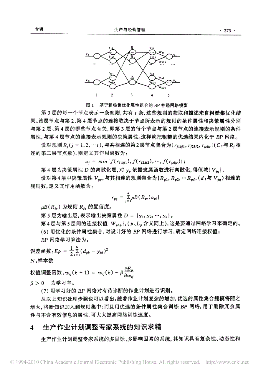 生产作业计划调整专家系统中的知识处理_第4页