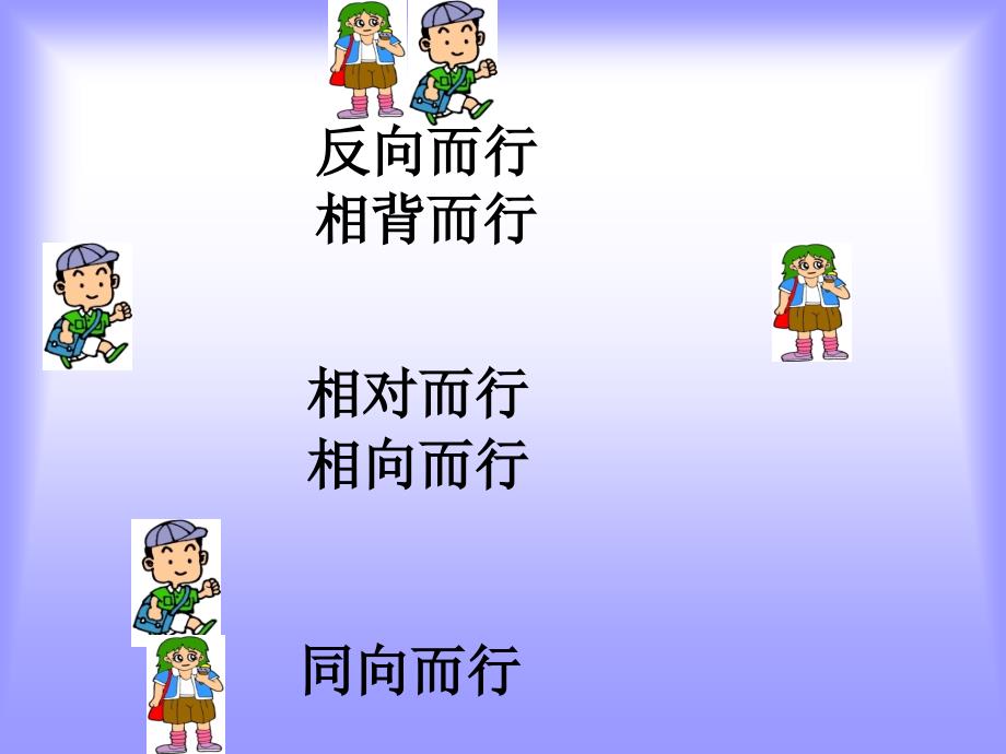 苏教版四年级下册 解决问题的策略 行程问题习题课_第3页