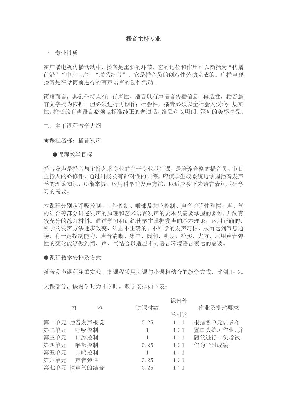 播音主持专业_第1页