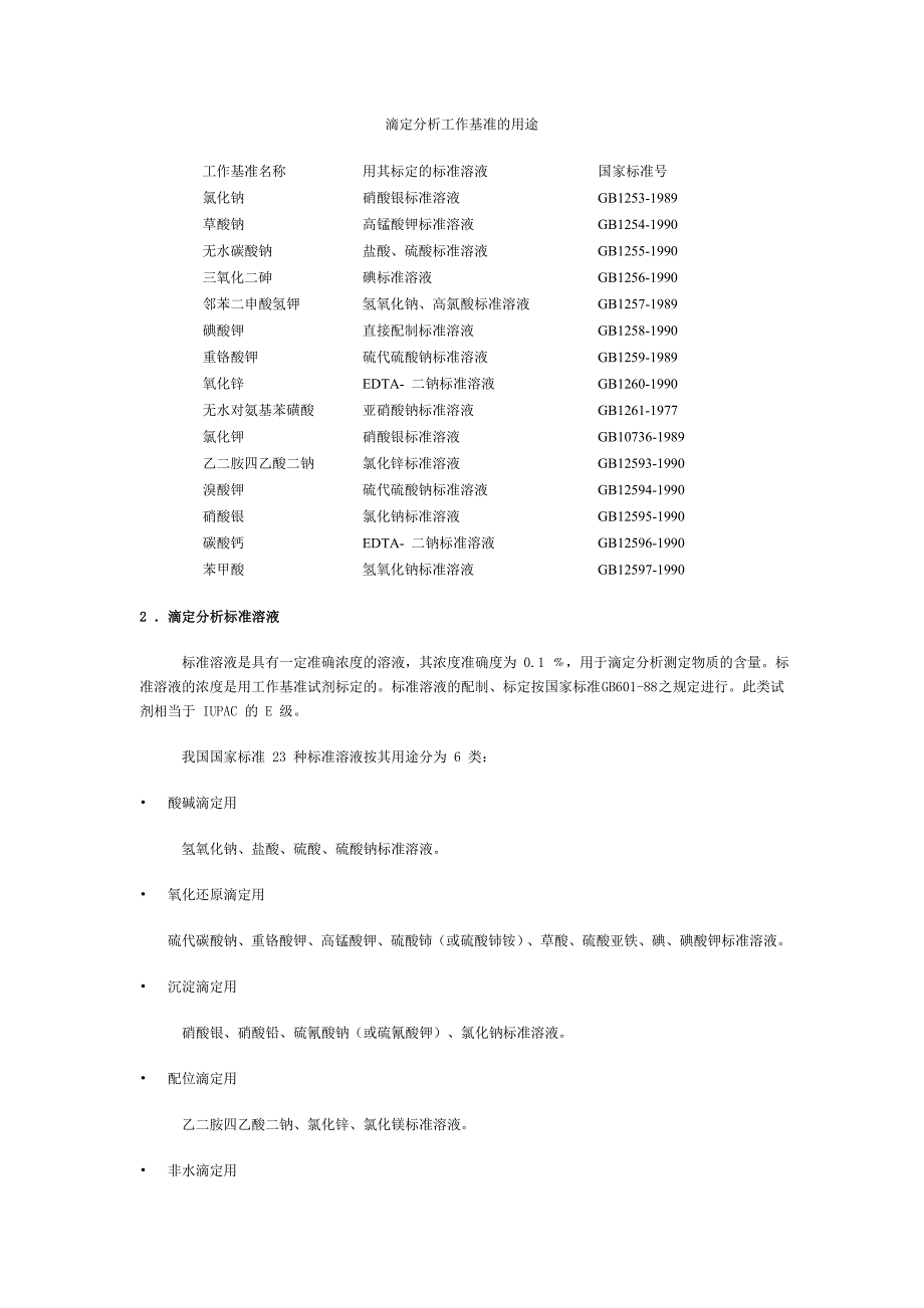 滴定分析工作基准的用途_第1页