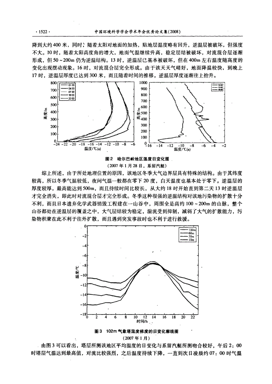 哈尔巴岭地区风、温结构特征研究_第4页