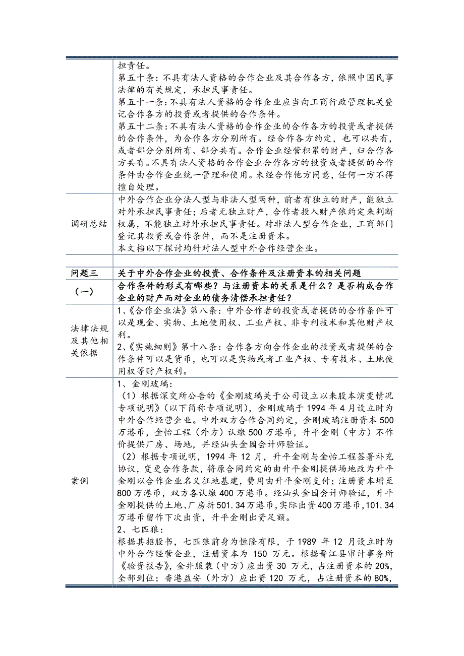 关于中外合作企业设立、存续、改制及上市相关问题总结_第2页