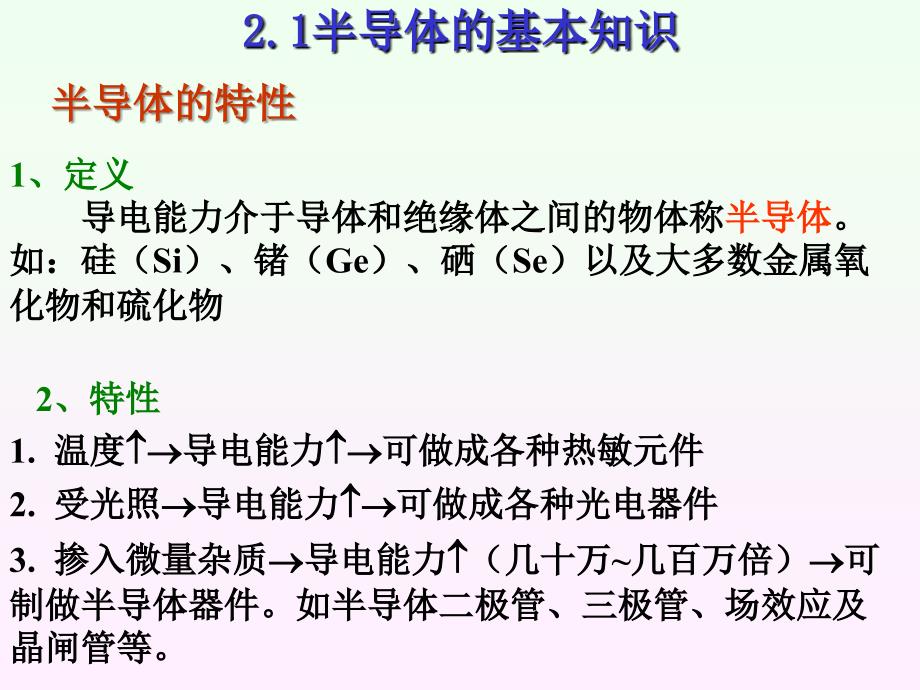 模拟电路与数字电路_第2章   半导体器件基础_第4页