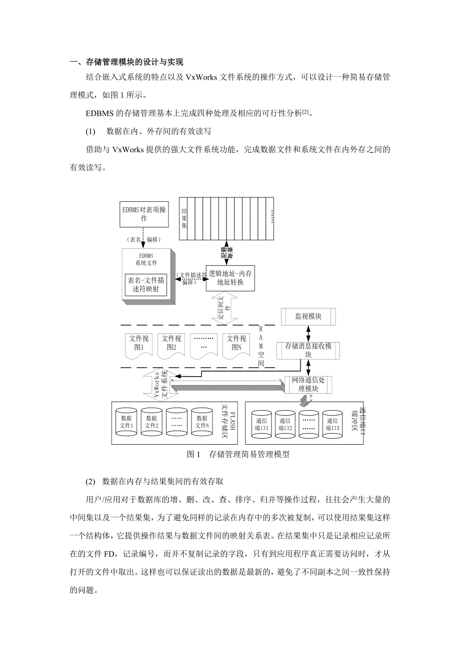 基于VxWorks的嵌入式数据库管理系统设计_第2页