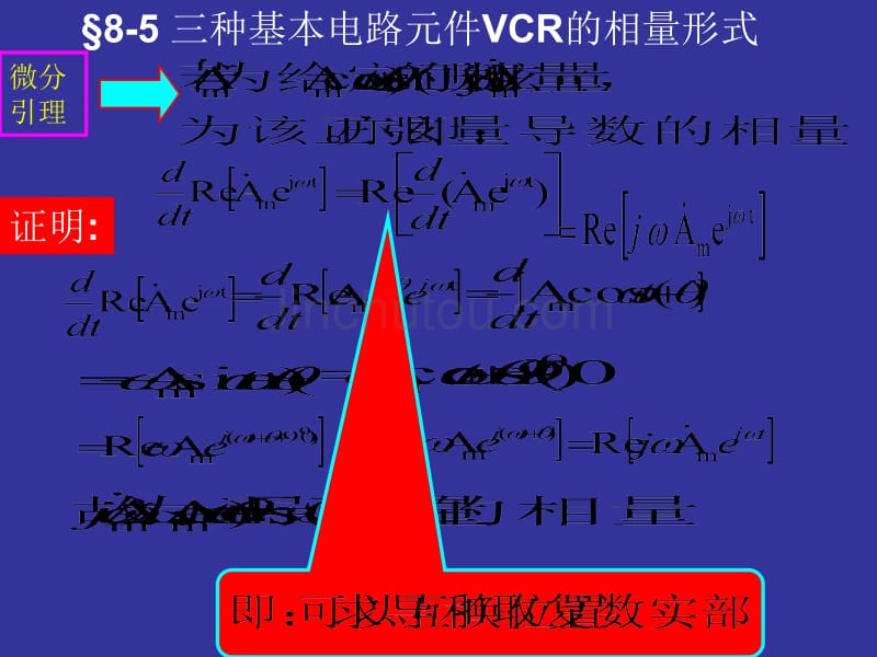 三种基本电路元件vcr的相量形式_第1页