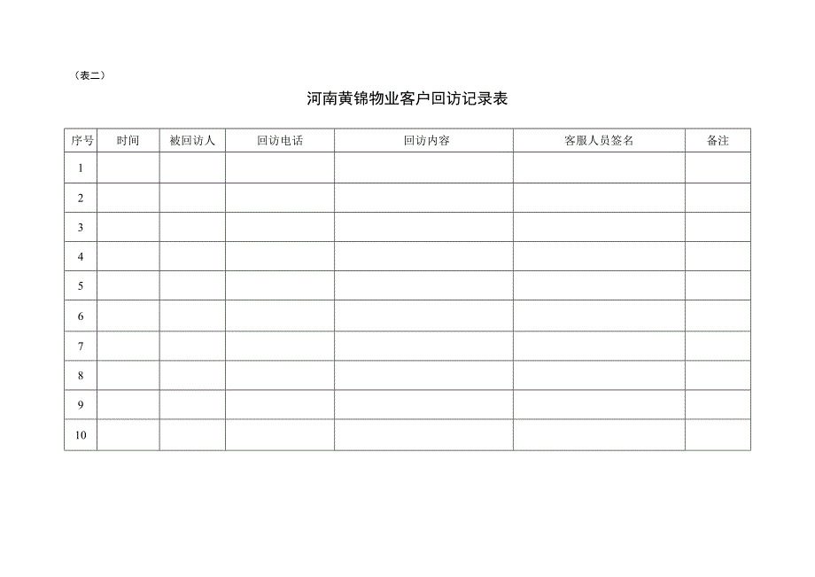 客户投诉登记表_第2页