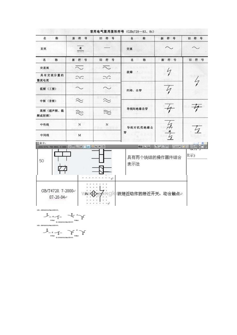 电气符号图形和电气符号的说明_第1页