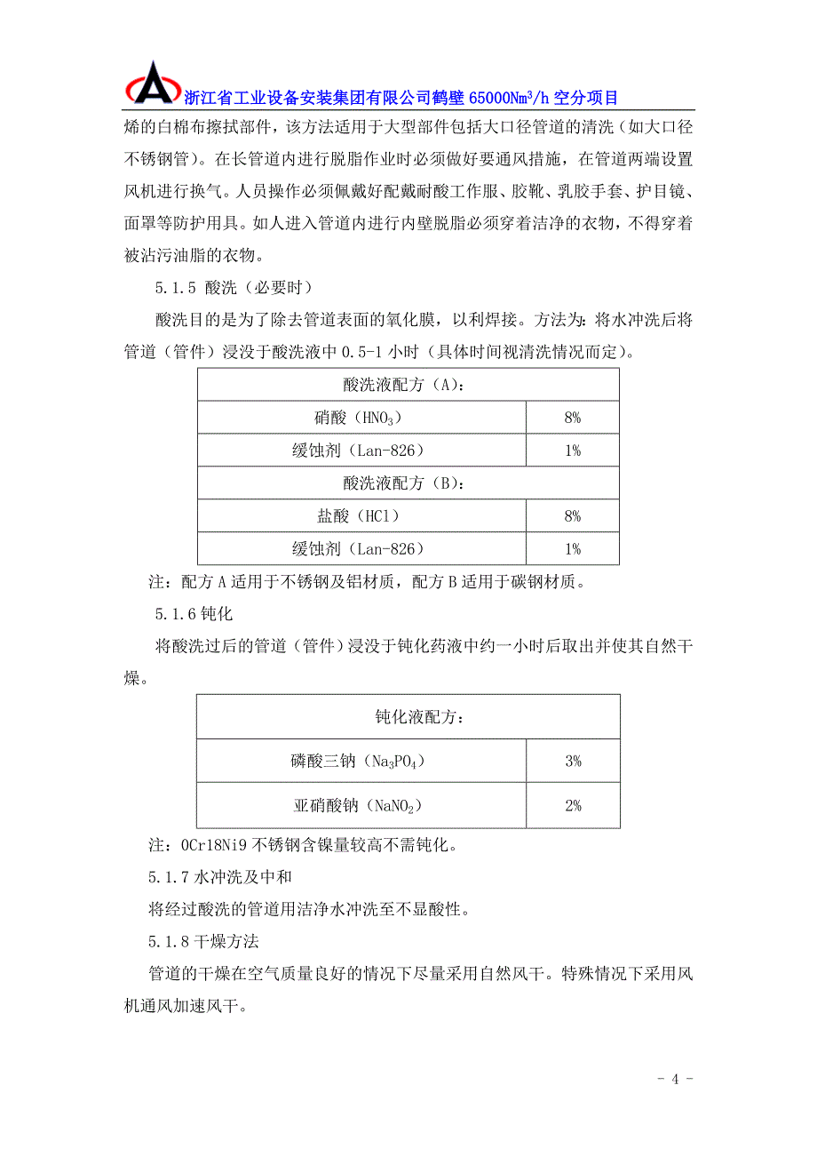 管道表面处理方案_第4页