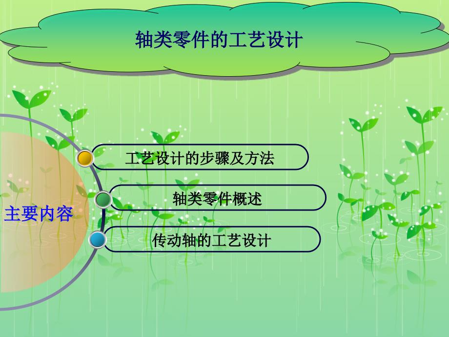 轴类零件工艺设计_第1页