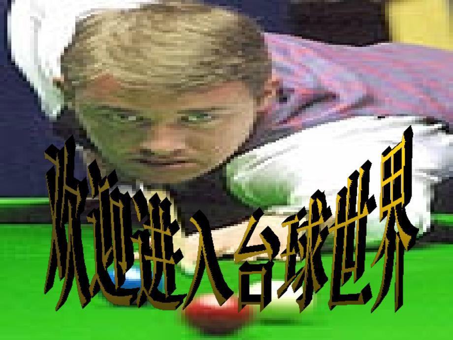 欢迎进入台球世界_第1页