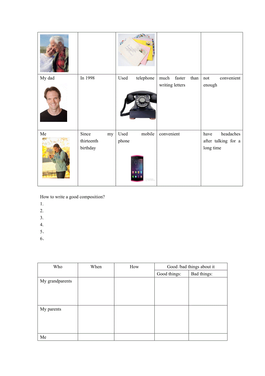 2017春北师大版英语八下Unit 2《Communication Workshop》word学案_第2页