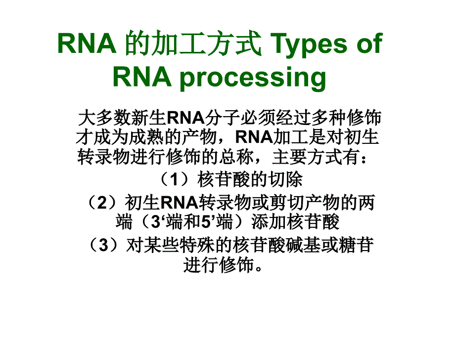 rna的转录后修饰wrm_第1页