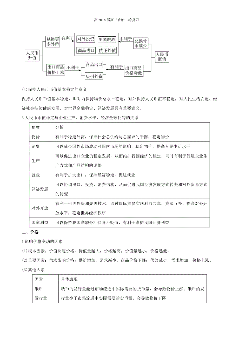 2018高考政治二轮复习精品资料(经济生活第一单元)含三年高考试题分类解析_第3页