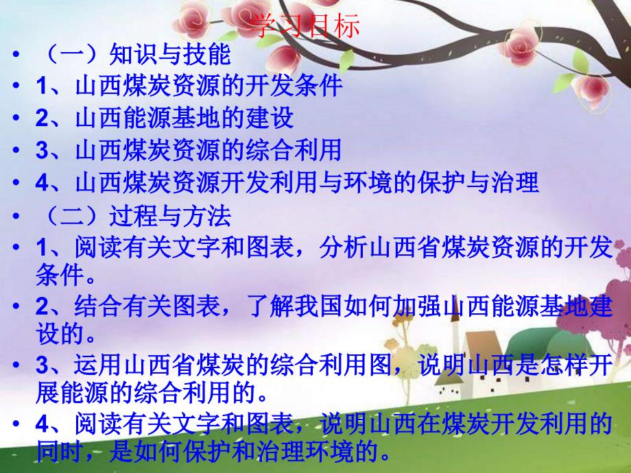 人教版必修《能源资源的开发──以我国山西省为例》_第3页