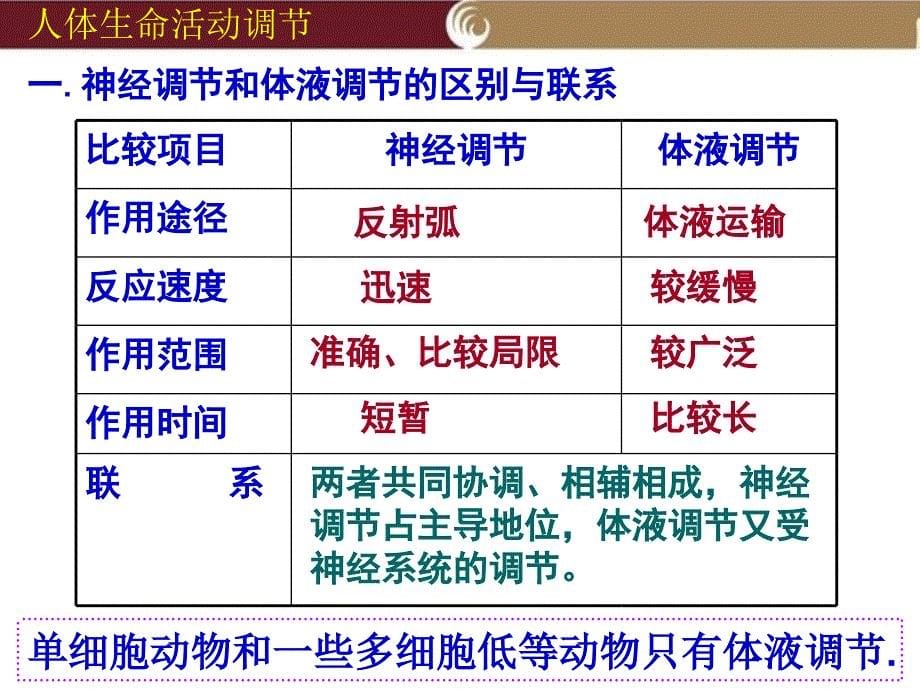 第2章第3节神经调节和激素调节的协调关系fj_第5页