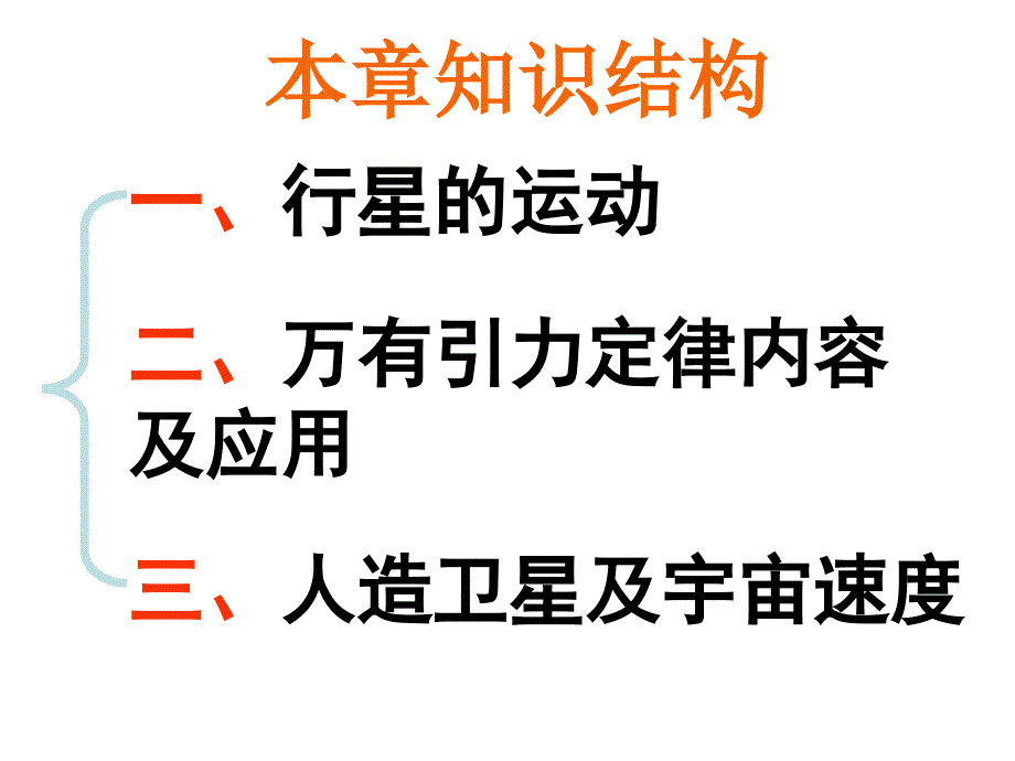 高一物理万有引力复习课件_第2页